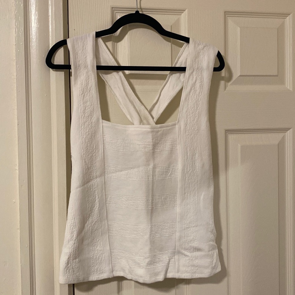 Maeve Anthropologie White Tank